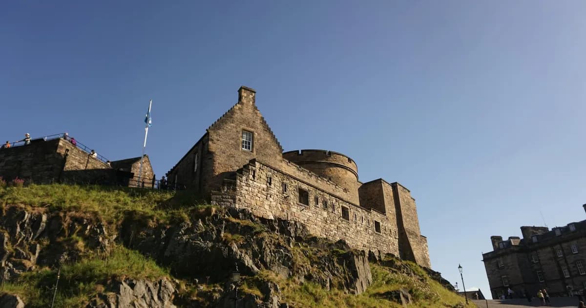 Edinburgh castle Scotland