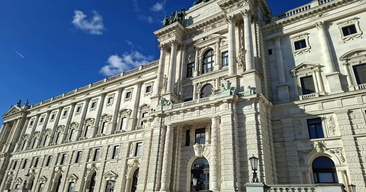 Vienna palace architecture